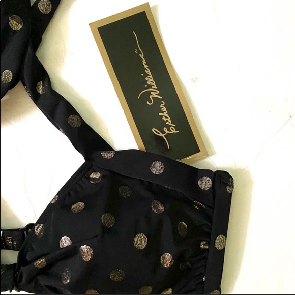 MODCLOTH size 18W Ester Williams RETRO Polka-Dot - Picture 10 of 16